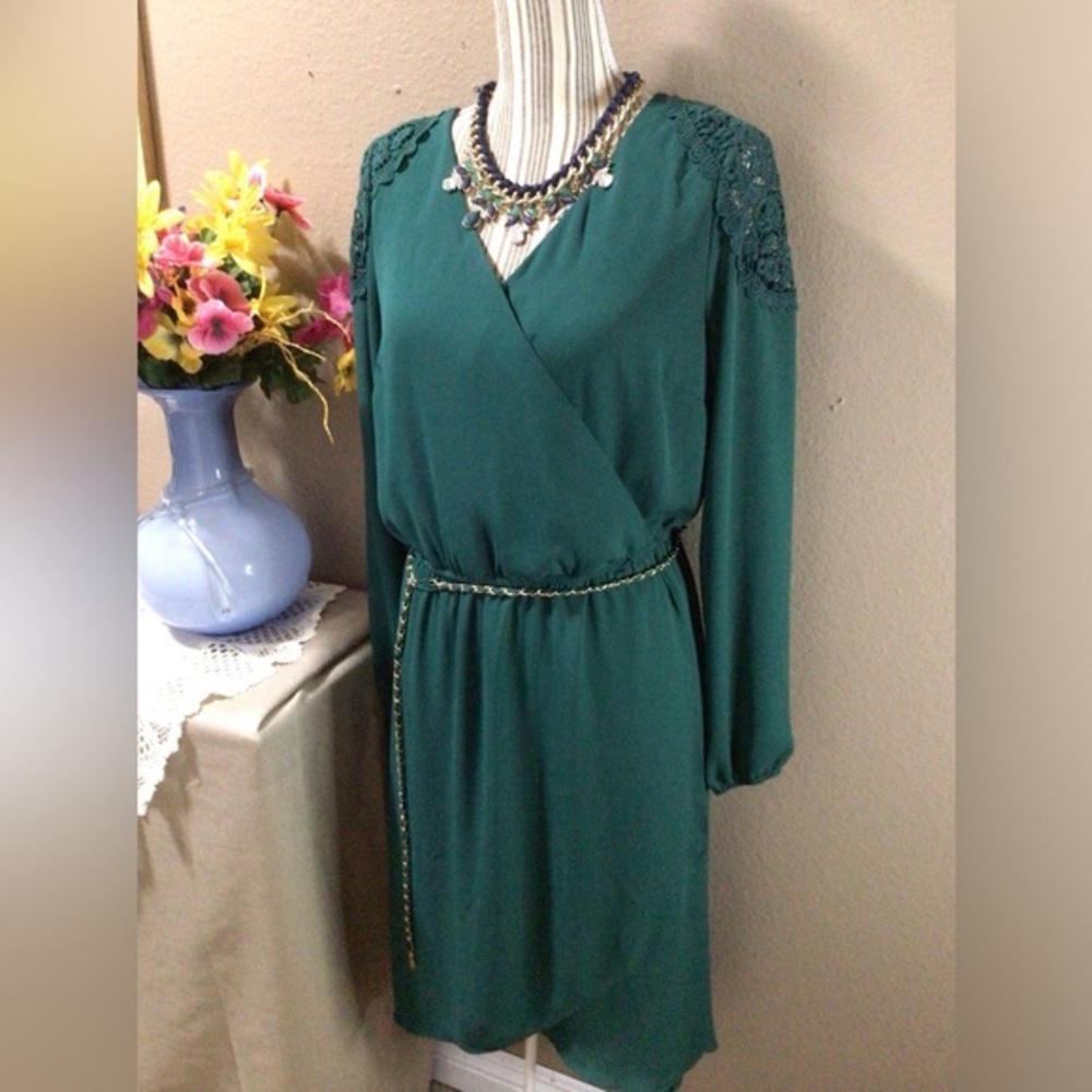 NEWT THALIA SODI GREEN FOREST MAXI DRESS